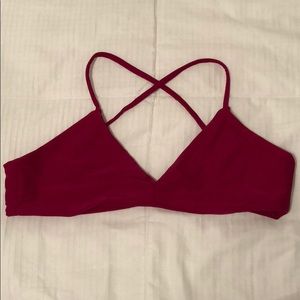 Bathing suit top [[Free People Movement x Zinke]]